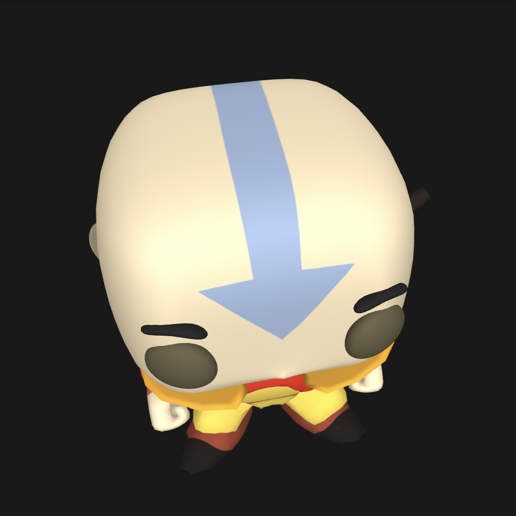 Funko Aang vista 4